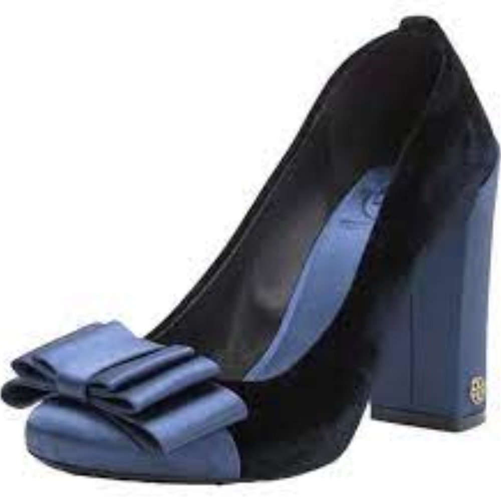 Tory Burch Cicely Pump with Velvet Bow